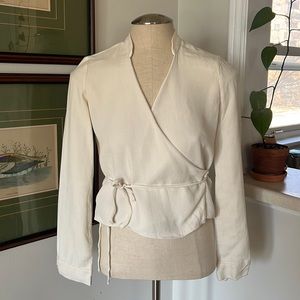 Zara Trafaluc collection wrap top